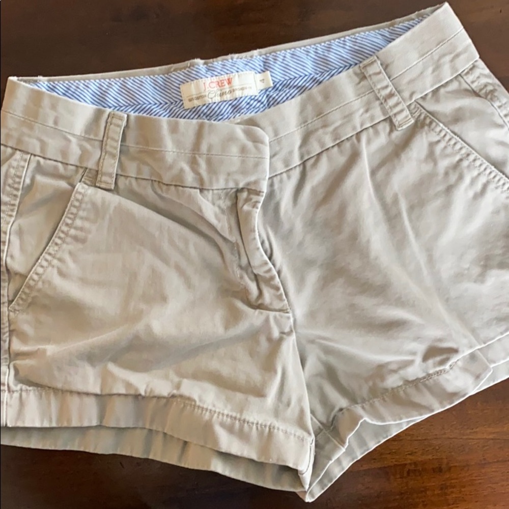J. Crew broken in chino short 4